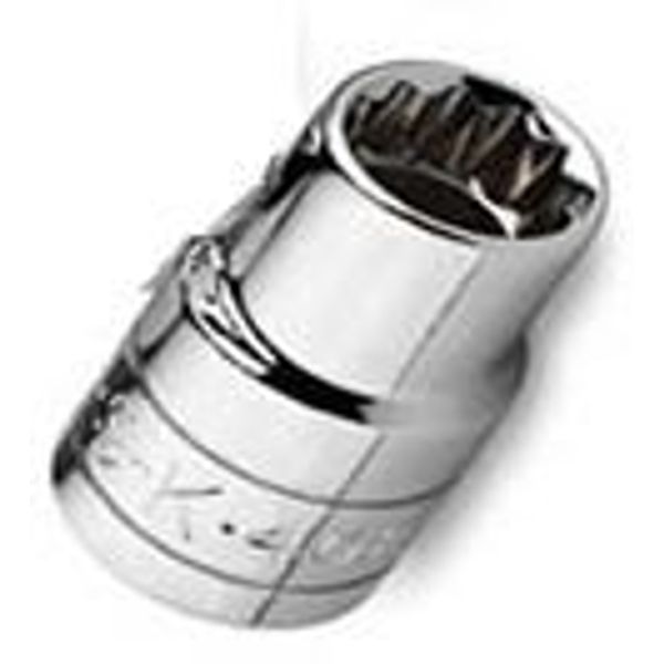 SK Hand Tools 45112 3/8" Drive, 6 Point, Standard Fractional Socket 3/8"