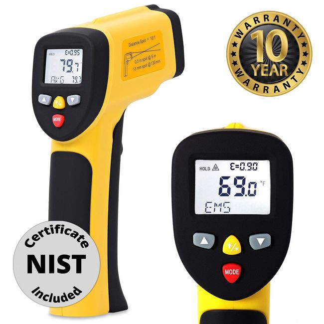 IR Infrared Laser Thermometer Temperature Gun Temp Measurement
