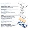 Dependaplast Advanced Fabric Plasters Fingertip Box of 50