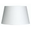 Oaks Lighting cotton lampshade, cylindrical, white