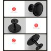 homdiy 10 Pack Black Cabinet Knobs Round Kitchen Cabinet Knobs, Dresser Drawer Pulls, Zinc Alloy