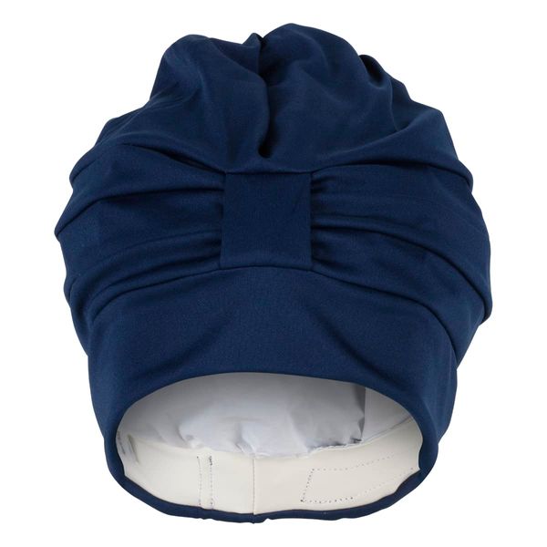 Fashy Women's Fabric Swim Cap - Deep Blue
