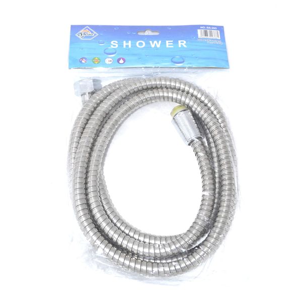 Shine SH2M Shower Pipe, Chrome, 2M Metre (200 CM)