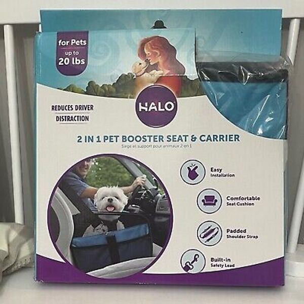 Halo 2-in-1 Pet Booster Seat & Carrier