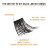 VLuxe Extended False Eyelashes Featherlight Reusable Artificial Eyelashes Multipack Lash Clusters (Faux Mink 02)