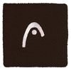 HEAD Sweatband 2.5 inches, black, one size