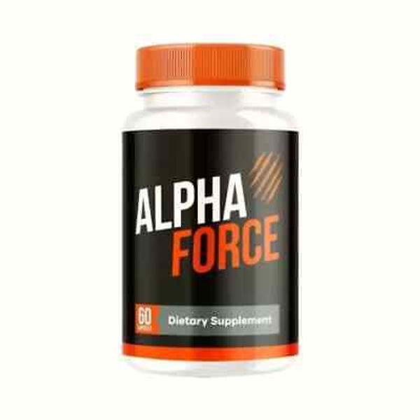 Alpha Force Dietary Supplement For Men AlphaForce Capsules - 60 Capsules