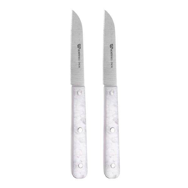 GRÄWE Kitchen Knife Set of 2 in Beautiful Pearl Design