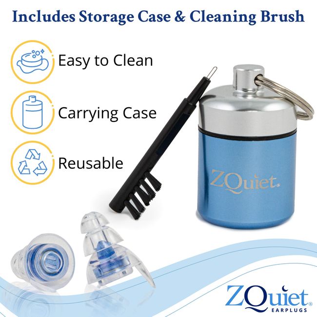 ZQuiet Clean Denture Brush for Dental Devices (Mouth Guard