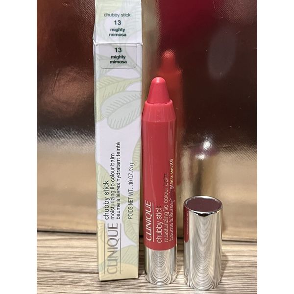 13 Mighty Mimosa Clinique Chubby Stick Moisturizing Tinted Lip Colour Balm  NIB