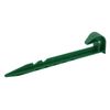 10pk garden/camping peg plastic 13cm long