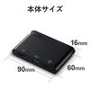 Elecom DST-C06BK USB-C Hub PD Compatible Charging & Data Transfer Type C USB 3.0 HDMI Cable Storage Black