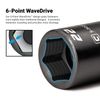Capri Tools Deep Impact Socket, 3/8-Inch Drive, 6-Point, Metric (18 mm)