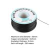 Jeanoko 30AWG Single Stranded Wire 0.25mm Wound Single-Core Stranded Wire 250meter Black Cable