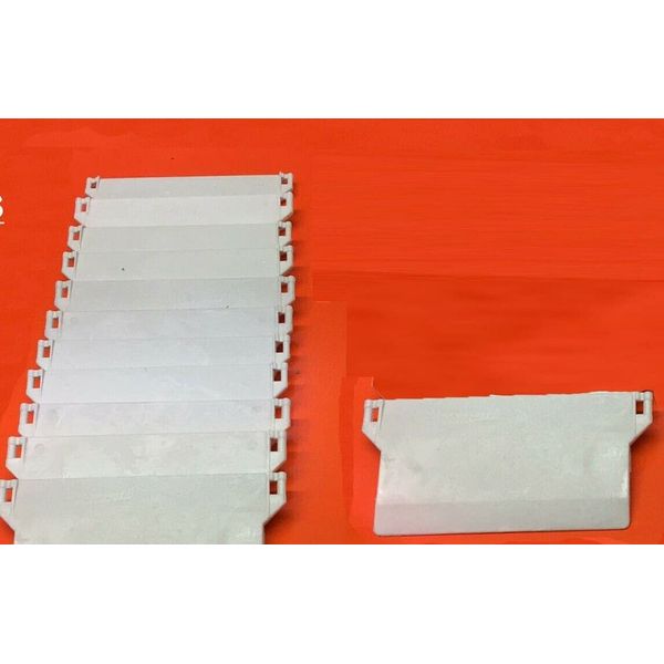 VERTICAL BLINDS BOTTOM WEIGHTS FOR 3.5" (89mm) REPAIRS & SPARE PARTS (Pack Sizes:10)