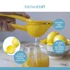 KitchenCraft Lemon Squeezer, Handheld Lemon Juicer, 22 x 7.5 x 4.5cm, Yellow
