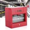 Fire Alarm Button, Alarm Button, Home Office Emergency Safety System, Indoor Security System, Safety Button, Emergency Exit Button, Red
