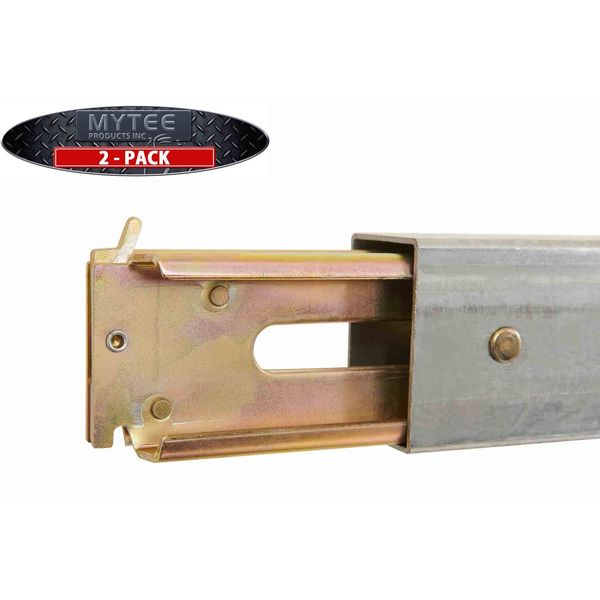 (2 Pack) 92" -103" E Track Adjustable Decking Shoring Steel Beam 3000# WLL