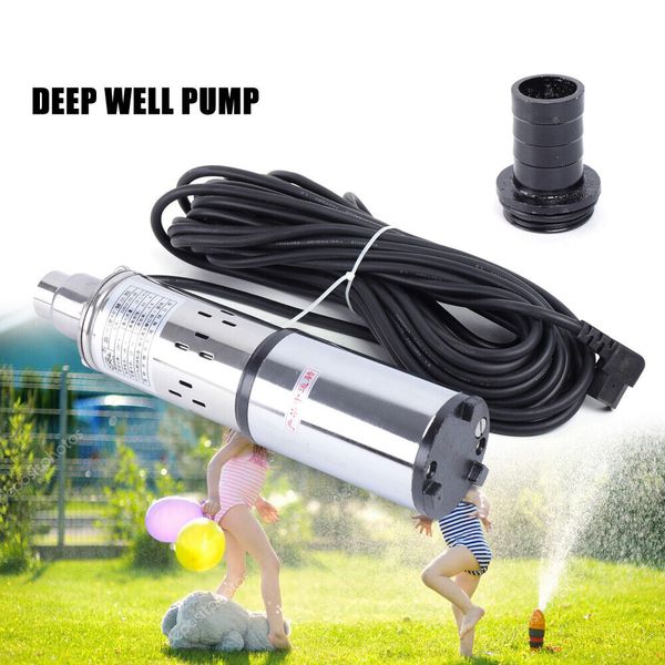 48V Solar Water Pump Farm Ranch Submersible Bore Deep Well Pump