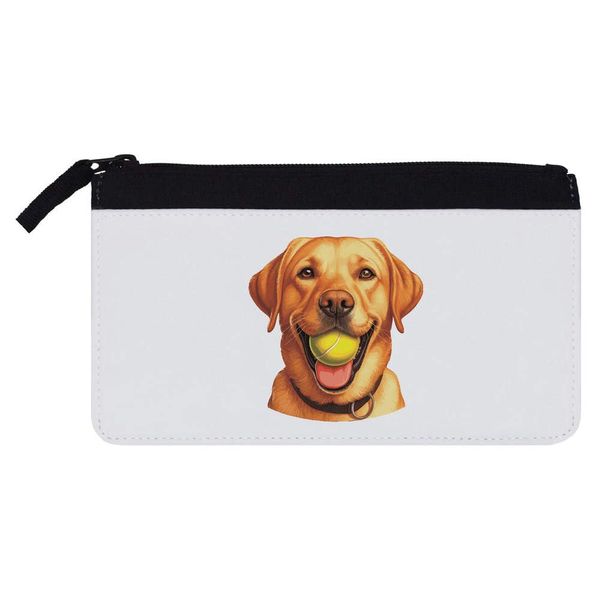 Azeeda 'Golden Labrador with Ball' Pencil Case (PC00055255)