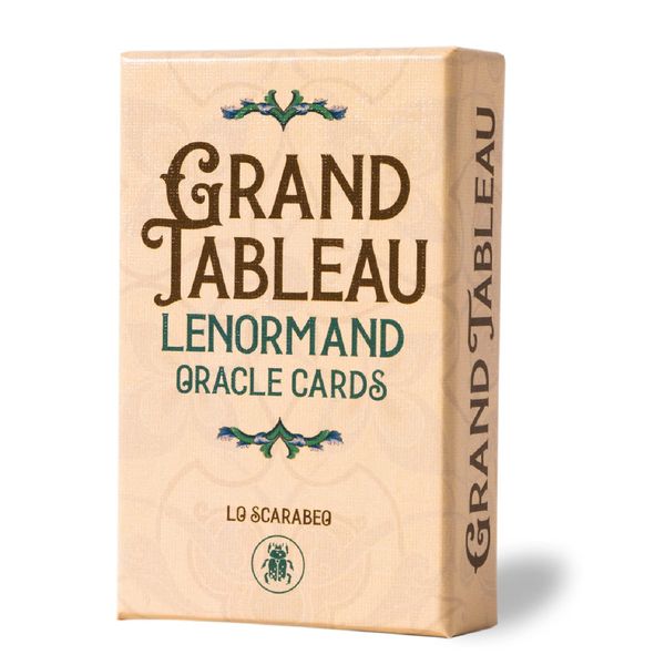 Le Norman Oracle Card Divination [Grand Tableau Lenormand Oracle Cards] Includes Japanese Instruction Manual (English Language Not Guaranteed)