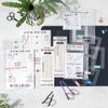 A5 Journal Grid Guide Stencil for Dotted Journaling/Bullet Planning - 5mm Dot Grid - Easy Template for Journal Spread Set-Up - by Oops a Daisy