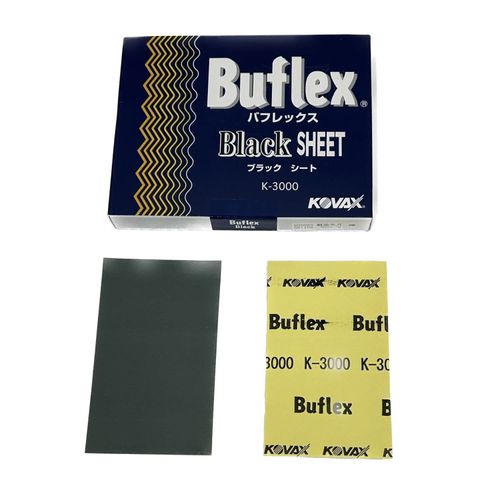 Kovacs Vaflex Black (P3000 and above), 2.8 x 4.5 inches (70 x 114 mm), Pack of 100