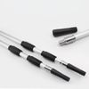 HHCLBYFA Squeegee Adapter, Changes The Threaded Tip to a Standard Friction Taper Fit, Black 4pc