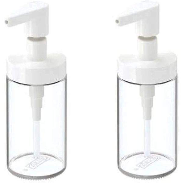 IKEA TACKAN Seifenspender, Glas, transparent, 2 Stück