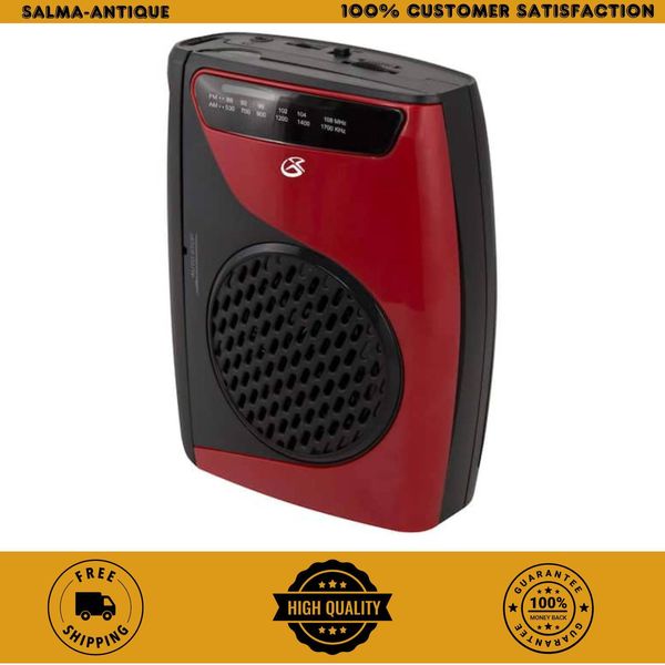 GPX AM/FM Cassette Player/Recorder , Built-in microphone and speaker