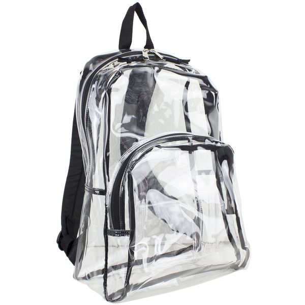 Eastsport Clear Backpack - Black Trim