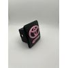 Tow Hitch Cover Pink/Black "4 Runner" - 3D Printed