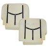 Front Heater Element Pad + Bottom Seat Foam For 2003-2006 Chevy Silverado 4PCS