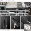 hecef 6 Pieces Sharp Kitchen Knives Designed with Non-Stick Coated Blade & Lightweight Ergonomic Handle for Effortless Performance