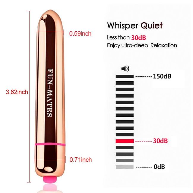 Mini Bullet Vibrator Toy for Women - Fun-Mates