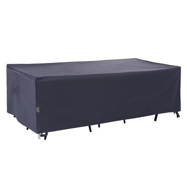 F&J Outdoors Patio Table Covers Waterproof Rectangular 86 x 44 x 27.5 inches,...