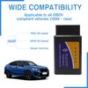 OBD2 Bluetooth Scanner Code Reader Reset for Android Windows - Car Diagnostic Tool for Engine Light Check, Compatible with Torque, OBD Fusion, Car Scanner Apps