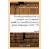 Monde primitif analyse et compare avec le monde moderne T. 6                   