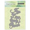 Penny Black Creative Dies-Love & Joy, 2.7"X4.8"