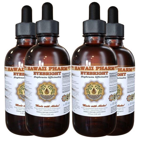 Eyebright (Euphrasia officinalis) Liquid Extract 4x4 oz