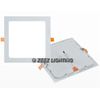 20W 9-Inch Square Natural White LED Recessed Ceiling Light Slim Panel Downlights
