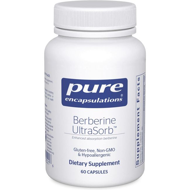 Berberine Ultrasorb | Enhanced Absorption Berberine | 60 Capsules