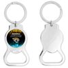 Jacksonville Jaguars Bottle Opener Keychain Round