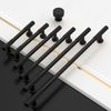 9BUILD 10 Pack Kitchen Cabinet Knobs Matte Black, Round Drawer Pulls for Bathroom Dresser and Hardware