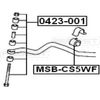 Mitsubishi MR554095, Suspension Stabilizer Bar Bushing