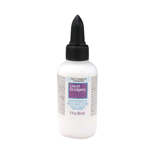 Sculpey Polyform ALS BK02 Liquid Bakeable Clay - Clear, 2 fl oz (59 mL)