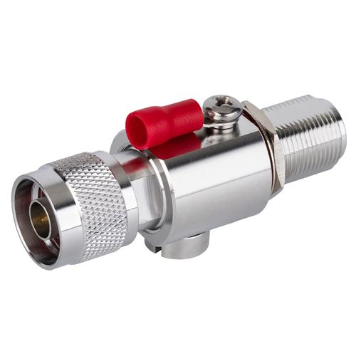 Come-buy Lightning Arrestor N Type (N-Male/N-Female) Frequency 0 to 6 GHz 50 ohm, 90V Gas Discharge Tube,Protects 900MHz, 3G, 4G, LTE, GPS, 2.4GHz / 5GHz