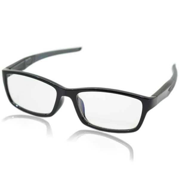 Eight Tokyo RDCL6127 Reading Glasses, Blue Light Cut, Stylish, black+2.0
