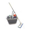 SAMMART 15L / 3.9 Gallons Collapsible Rectangular Handy Basket/Bucket (15L Rectangular, Dark Grey)