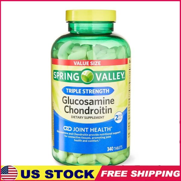 Triple Strength Glucosamine Chondroitin 340 Count Joint Support Tablets New